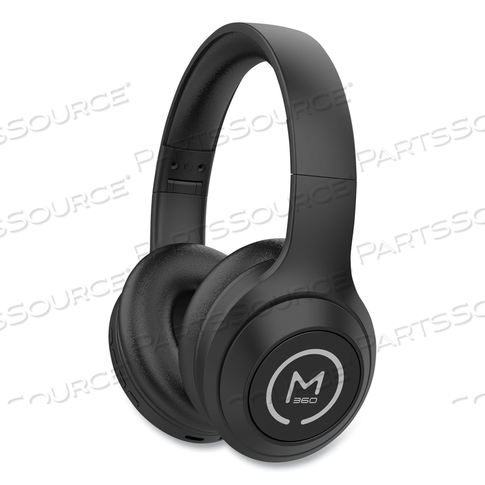 COMFORT+ WIRELESS OVER-EAR HEADPHONES WITH MICROPHONE, BLACK by Morpheus 360 COMFORT+ WIRELESS OVER-EAR HEADPHONES WITH MICROPHONE, BLACK by Morpheus 360