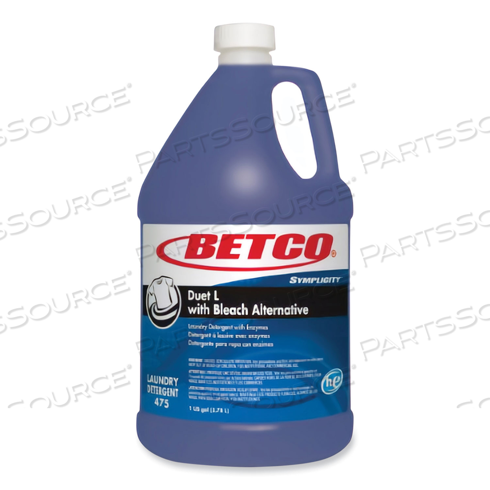 SYMPLICITY DUET L LAUNDRY DETERGENT, 1 GAL, FRESH SCENT by Betco Corporation