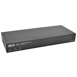 8-PORT VGA + AUDIO/OVER CAT5/CAT6 EXTENDER SPLITTER W/ EDID TAA by Tripp Lite 8-PORT VGA + AUDIO/OVER CAT5/CAT6 EXTENDER SPLITTER W/ EDID TAA by Tripp Lite