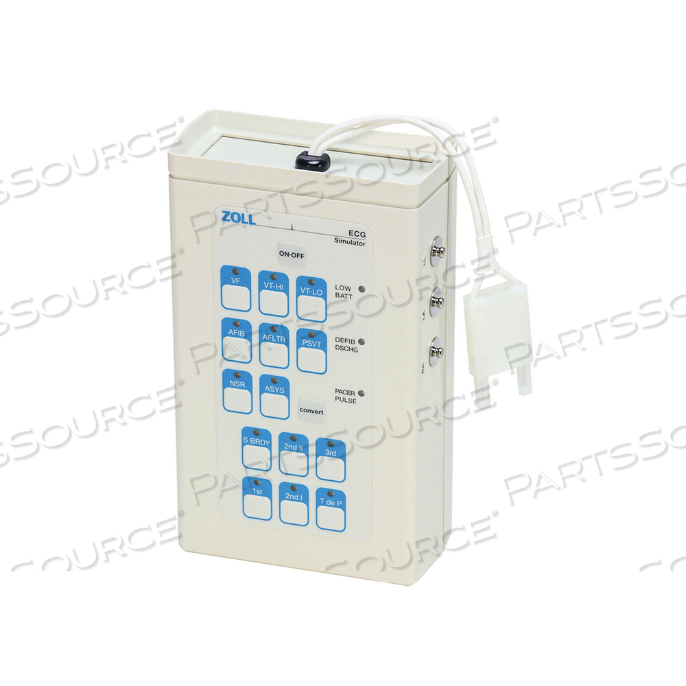 3-LEAD ECG SIMULATOR by ZOLL Medical Corporation 3-LEAD ECG SIMULATOR by ZOLL Medical Corporation