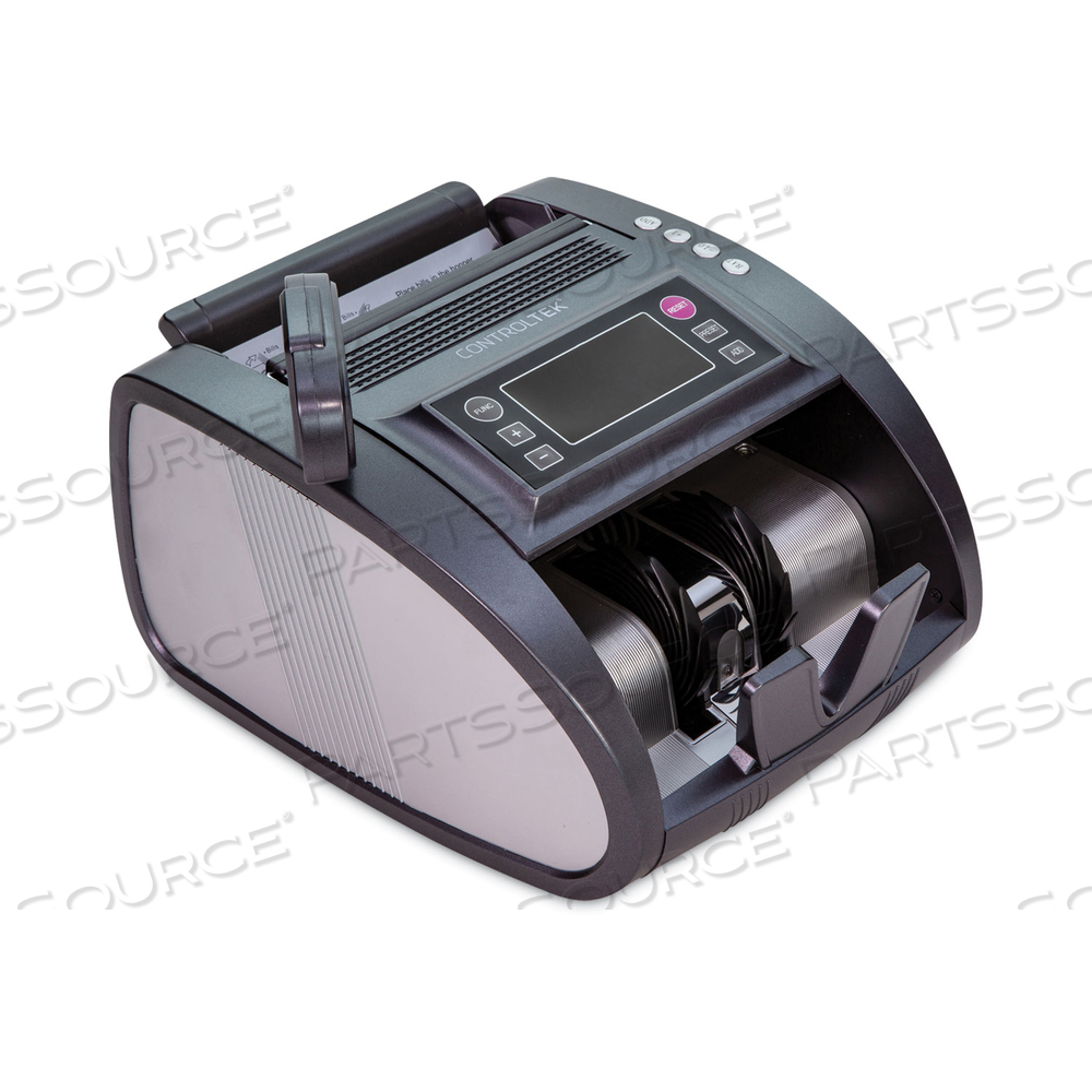BILL COUNTER, 1,200 BILLS/MIN, 11.41 X 9.45 X 8.66, GRAY by CONTROLTEK BILL COUNTER, 1,200 BILLS/MIN, 11.41 X 9.45 X 8.66, GRAY by CONTROLTEK