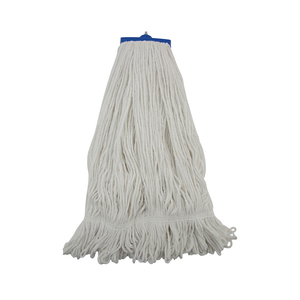 FLAT MOP HEAD WHITE RAYON PK12 by Unisan FLAT MOP HEAD WHITE RAYON PK12 by Unisan