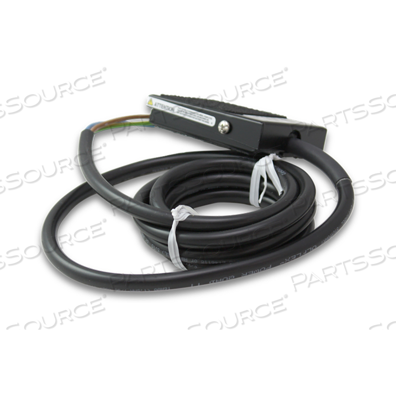 6FT L CORD 125 TO 250VAC FORMED STEEL BLACK ELECTRICAL TREADLITE II by Linemaster Switch Corporation