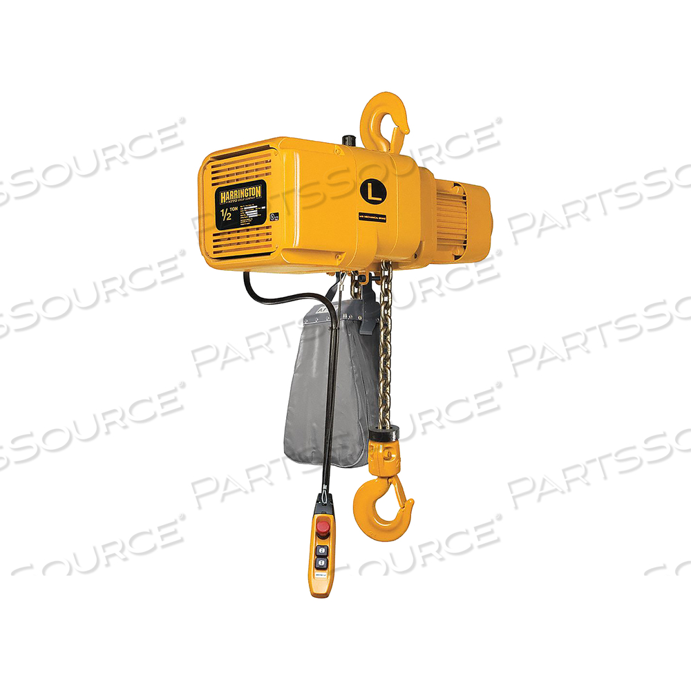 ELECTRIC CHAIN HOIST 1000 LB 15 FT. by Harrington