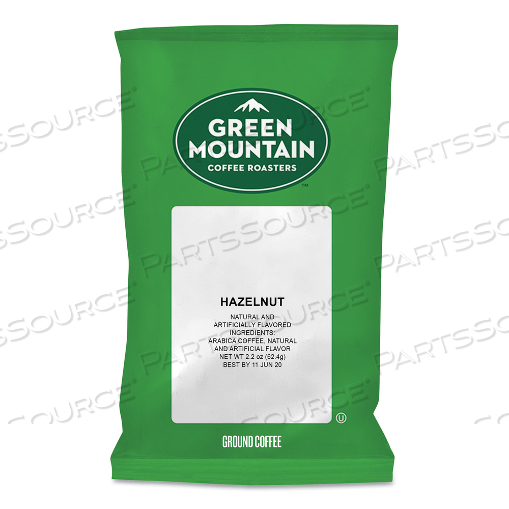 HAZELNUT COFFEE FRACTION PACKS, 2.2OZ by Green Mountain Coffee