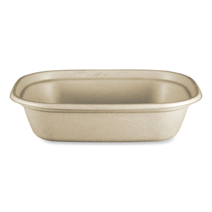 FIBER CONTAINERS, 8.7 X 6.5 X 2.1, NATURAL, PAPER, 400/CARTON by World Centric