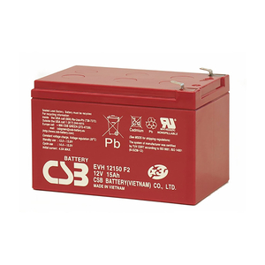 12V 15AH EXTENDED RUN HIGH CYCLE RECHARGEABLE SEALED LEAD ACID BATTERY by CSB TECHNOLOGIES 12V 15AH EXTENDED RUN HIGH CYCLE RECHARGEABLE SEALED LEAD ACID BATTERY by CSB TECHNOLOGIES