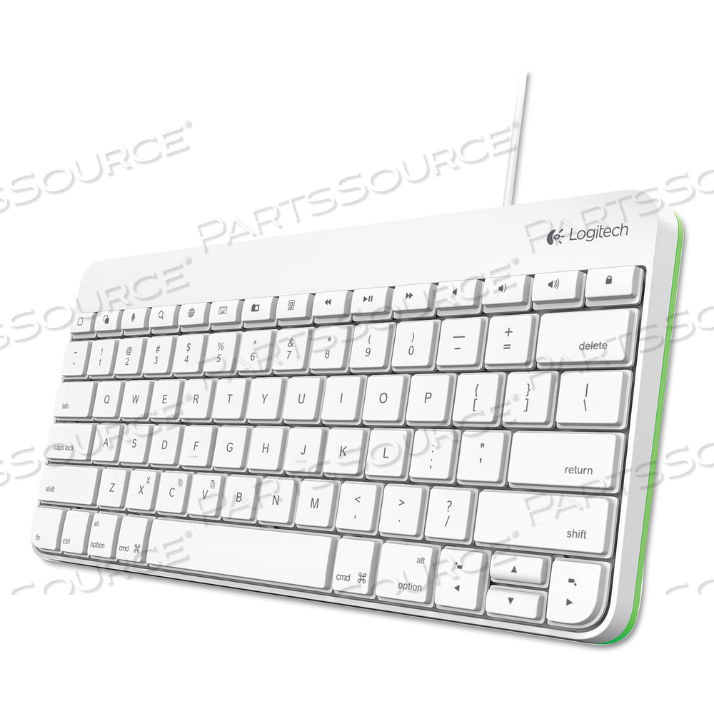 WIRED KEYBOARD FOR IPAD, APPLE LIGHTNING, WHITE by Logitech