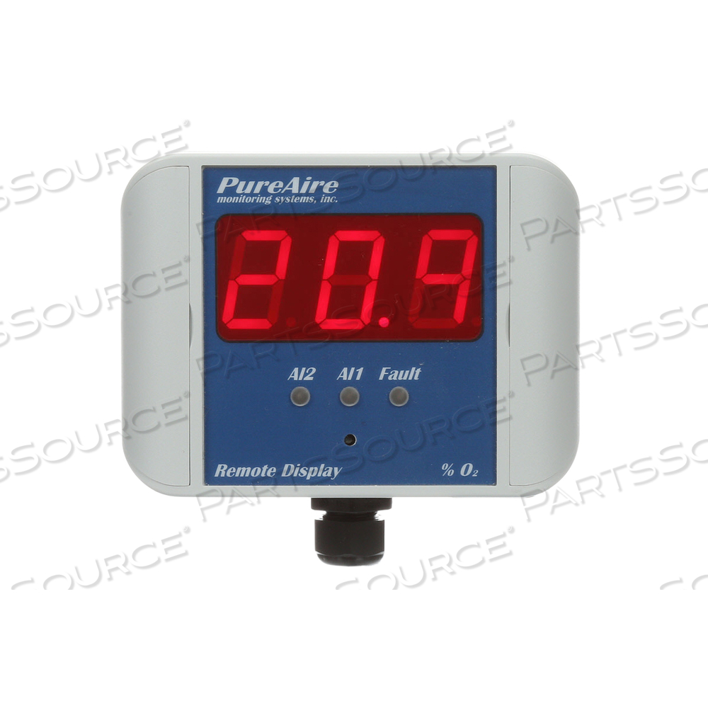 REMOTE DIGITAL LED DISPLAY by PureAire Monitoring Systems, Inc. REMOTE DIGITAL LED DISPLAY by PureAire Monitoring Systems, Inc.