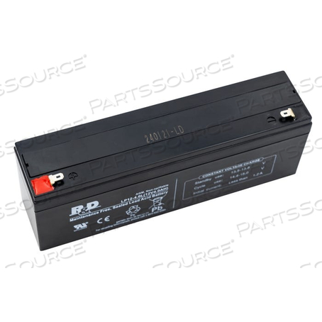 REPLACEMENT SEALED LEAD ACID BATTERY, 12 VOLT 4AH 