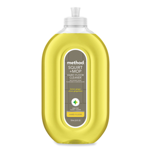 SQUIRT + MOP HARD FLOOR CLEANER, 25 OZ SPRAY BOTTLE, LEMON GINGER, 6/CARTON by Method SQUIRT + MOP HARD FLOOR CLEANER, 25 OZ SPRAY BOTTLE, LEMON GINGER, 6/CARTON by Method