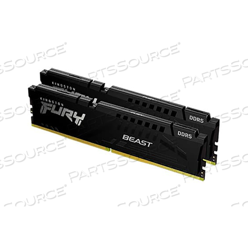 FURY™ 32GB MEMORY UDIMM BEAST DDR5 6000MHZ BLACK DESKTOP RAM by Kingston Technology