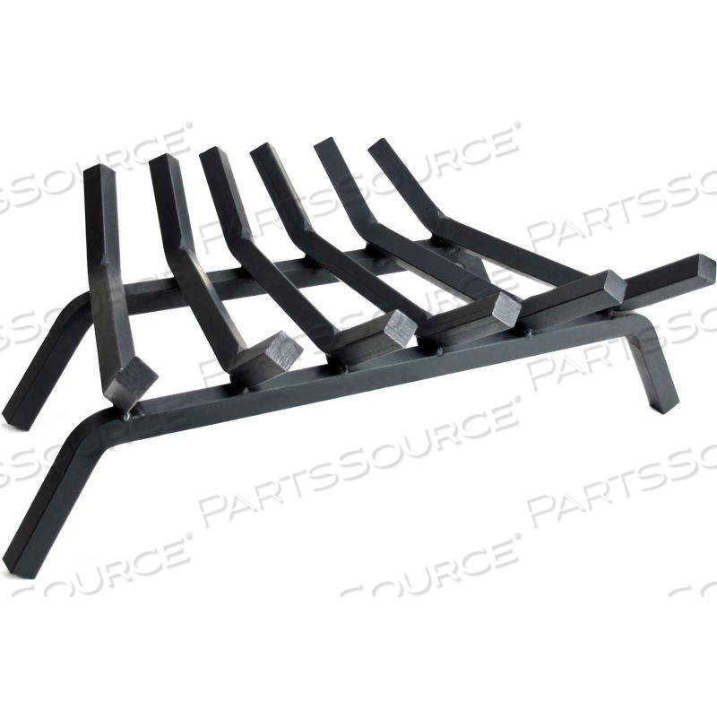 FIREPLACE GRATE, 24"W, 3/4" STEEL, 6 BARS by Pleasant Hearth