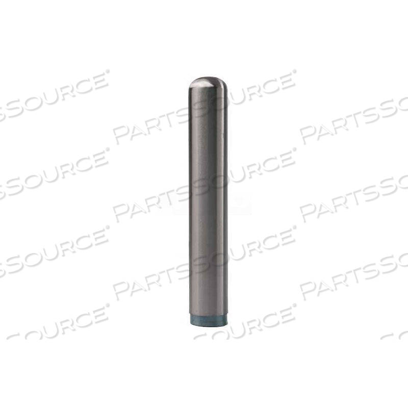 4"W X 32"H STAINLESS STEEL THREADED BOLLARD W/THREADED BASE, 2 BOLT by Post Guard 4"W X 32"H STAINLESS STEEL THREADED BOLLARD W/THREADED BASE, 2 BOLT by Post Guard