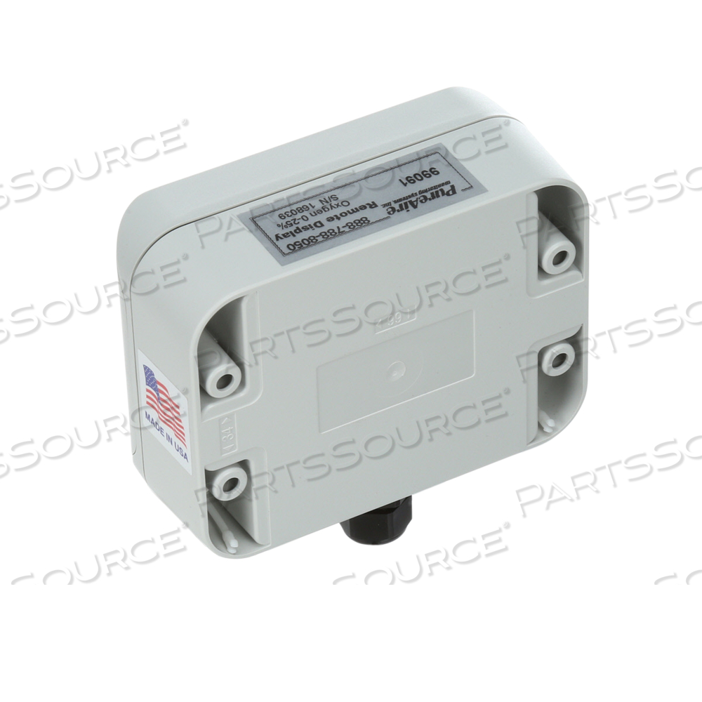 REMOTE DIGITAL LED DISPLAY by PureAire Monitoring Systems, Inc. REMOTE DIGITAL LED DISPLAY by PureAire Monitoring Systems, Inc.