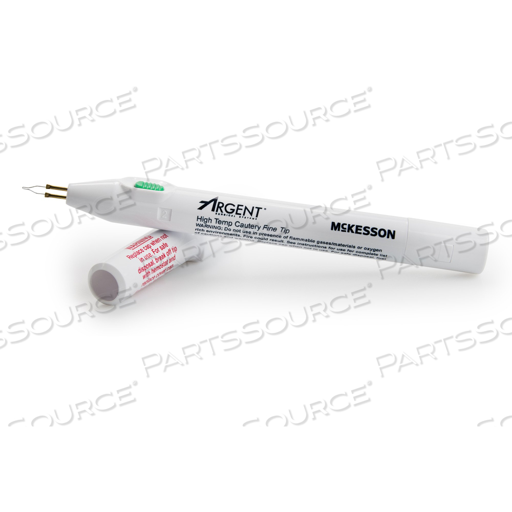 SURGICAL CAUTERY, ARGENT™, HIGH TEMPERATURE TEMPERATURE SETTING, STERILE, LATEX-FREE, FINE TIP TYPE, DISPOSABLE by McKesson
