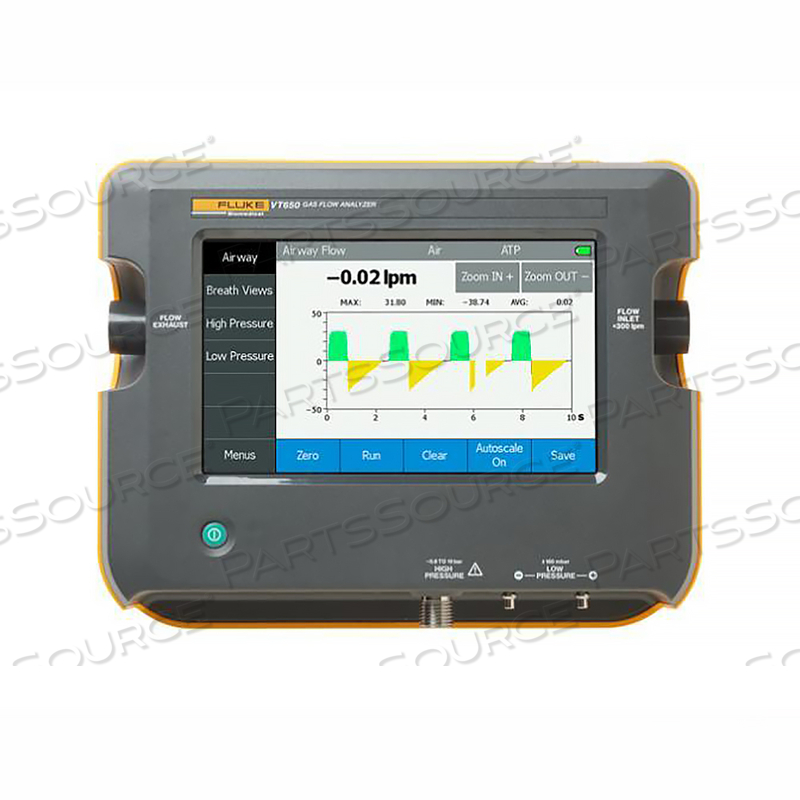 VT650 GAS FLOW ANALYZER by Fluke Electronics Corp (Biomedical Div.)