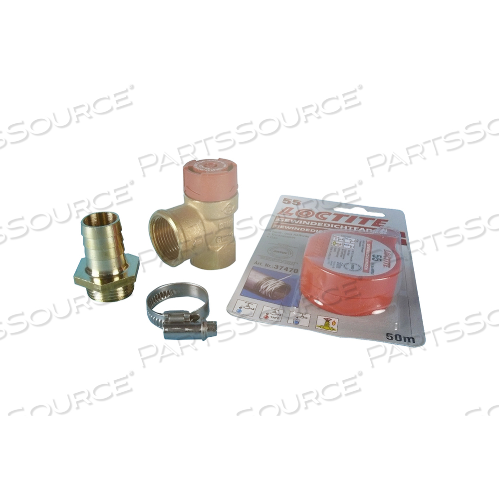 RELIEF VALVE, SAFETY, 3BAR PRESSURE RATING, FOR USE WITH: FOR PET/CT SCANNER by Siemens Medical Solutions