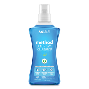 LAUNDRY DETERGENT, FRESH AIR SCENT, 53.5 OZ BOTTLE, 4/CARTON by Method LAUNDRY DETERGENT, FRESH AIR SCENT, 53.5 OZ BOTTLE, 4/CARTON by Method