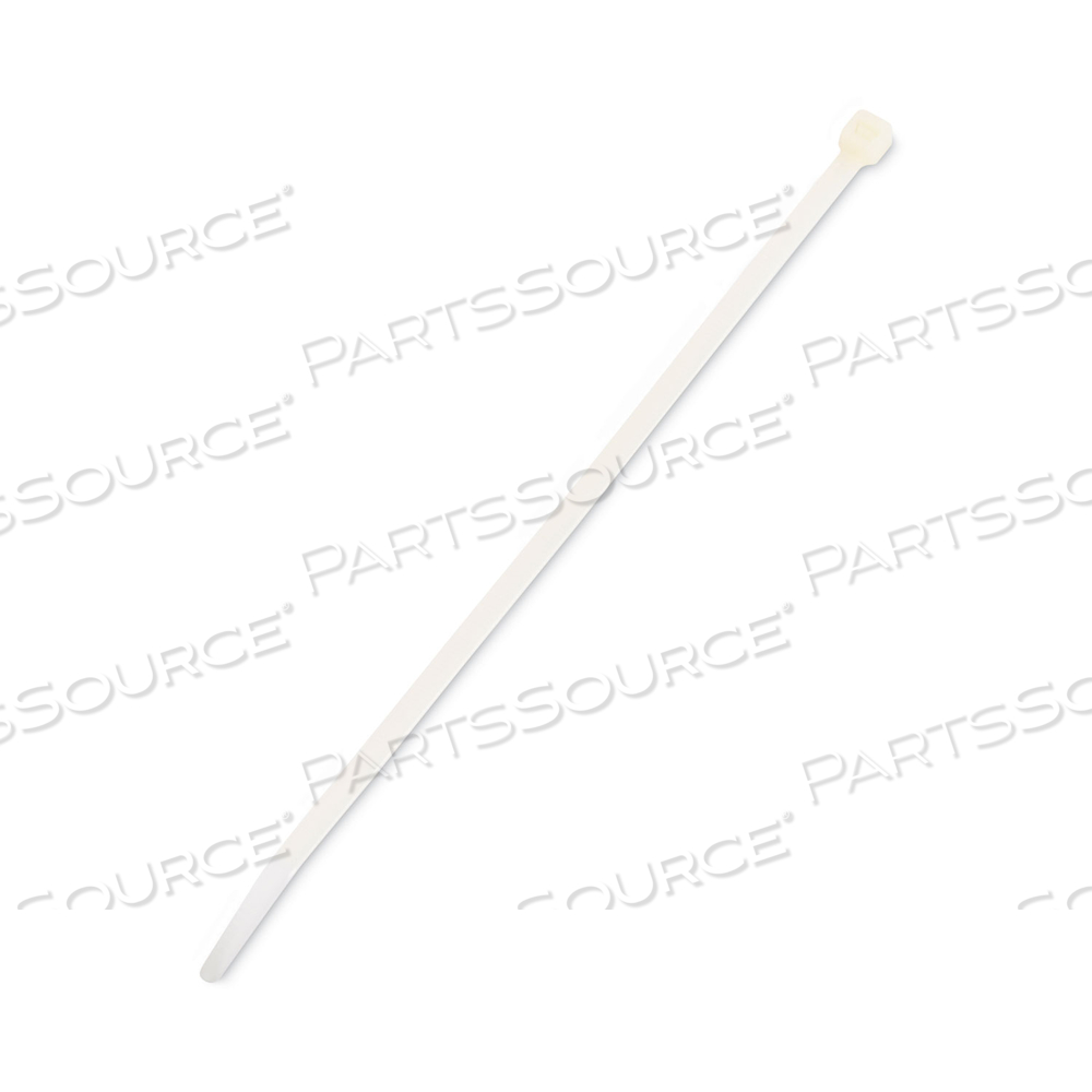 NYLON CABLE TIES, 8 X 0.19, 50 LB, NATURAL by Tatco
