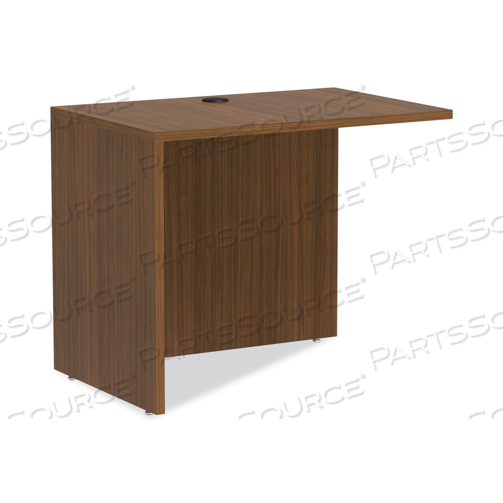 ALERA VALENCIA SERIES REVERSIBLE RETURN/BRIDGE SHELL, 35W X 23.63D X 29.5H, MODERN WALNUT by Alera ALERA VALENCIA SERIES REVERSIBLE RETURN/BRIDGE SHELL, 35W X 23.63D X 29.5H, MODERN WALNUT by Alera