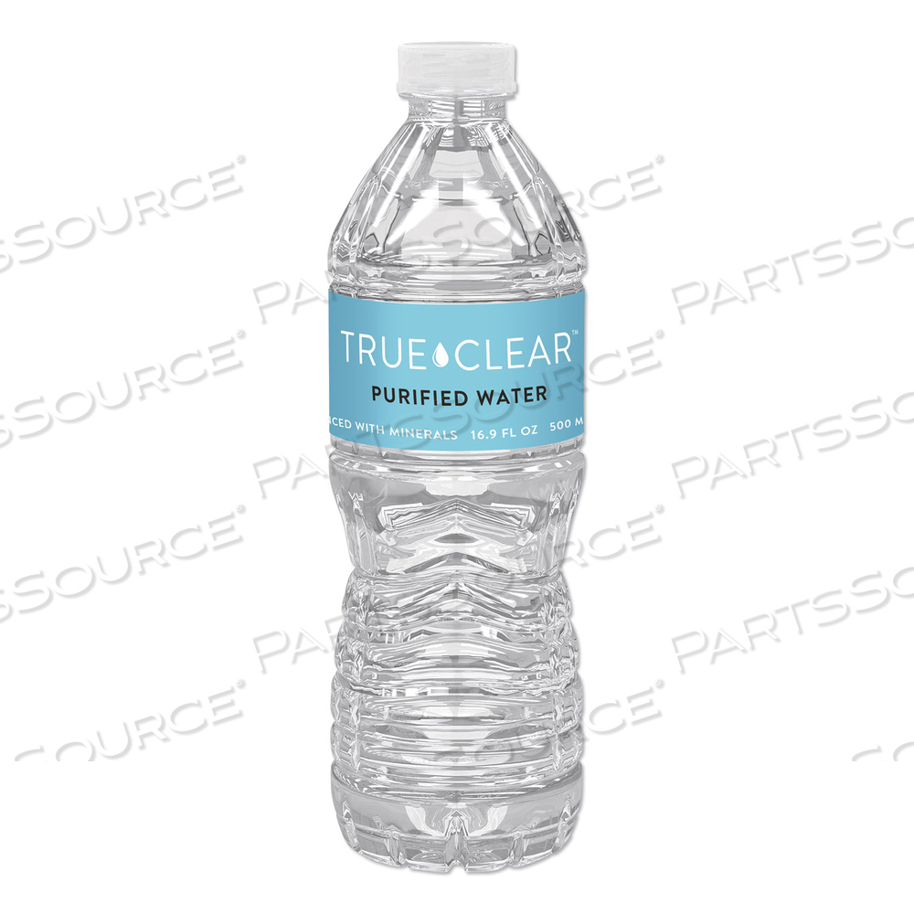 PURIFIED BOTTLED WATER, 16.9 OZ BOTTLE by True Clear