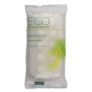BATH MASSAGE BAR, CLEAN SCENT, 1.06 OZ by Eco By Green Culture
