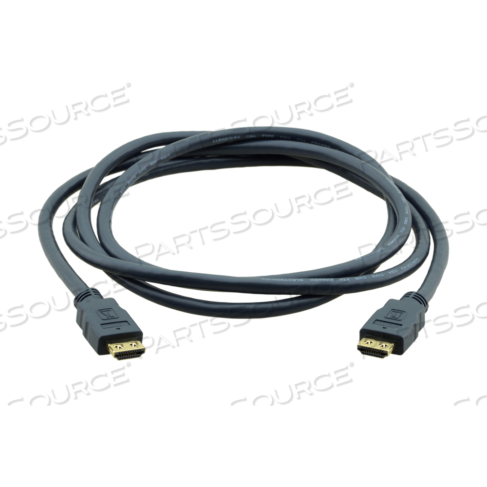 25FT L 30V GRAY PVC HDMI MALE STANDARD HIGH-SPEED CABLE 