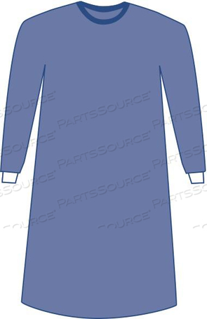 GOWNS, SURGICAL: PREVENTION PLUS STERILE BREATHABLE-FILM SURGICAL GOWN, SIZE XL, X-LONG by Medline Industries, Inc.
