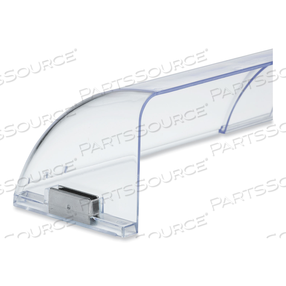 PREMIUM UNBREAKABLE AIR DEFLECTOR, 3.87 X 9 X 2.75, CLEAR by Deflecto