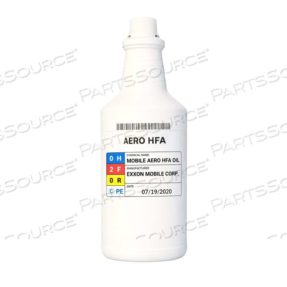 HYDRAULIC OIL, MOBIL AERO HFA, 1QT SIZE, FOR USE WITH: FOR MODEL 1033 TRIO® MOBILE SURGERY PLATFORM by Stryker Medical
