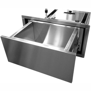 THRU-WALL DRAWER 672319 MEDIUM TRANSFER AREA UL APPROVED BULLET RESISTANT FACEPLATE INSERT by Shuresafe Security And Storage Solutions