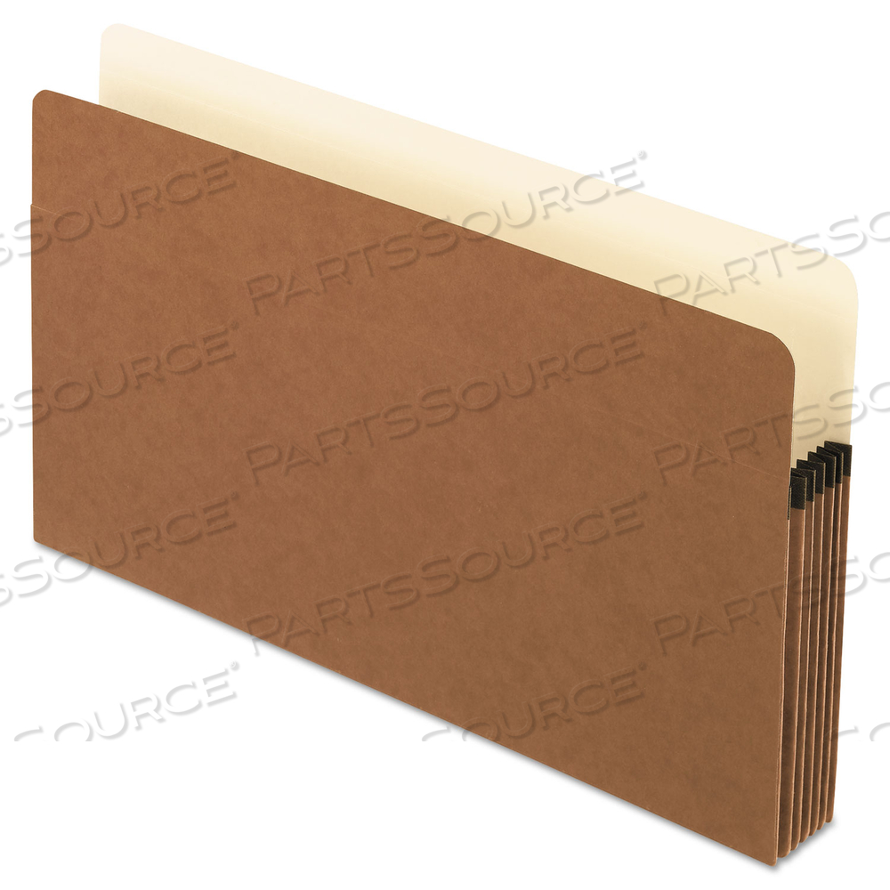 SMART SHIELD FILE POCKET, 5.25" EXPANSION, LEGAL SIZE, RED FIBER by Esselte Pendaflex Corp. SMART SHIELD FILE POCKET, 5.25" EXPANSION, LEGAL SIZE, RED FIBER by Esselte Pendaflex Corp.