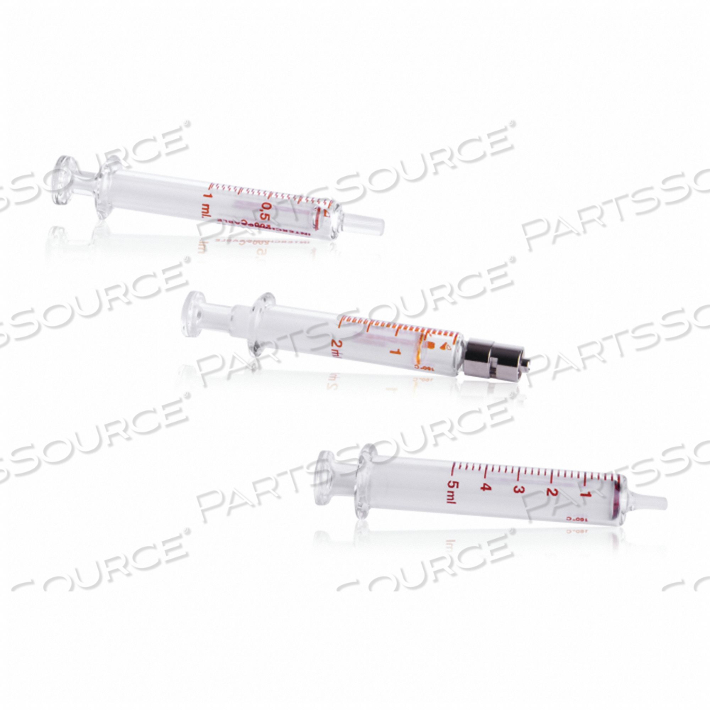 SYRINGE 5 ML GLASS LUER PK3 by Wheaton