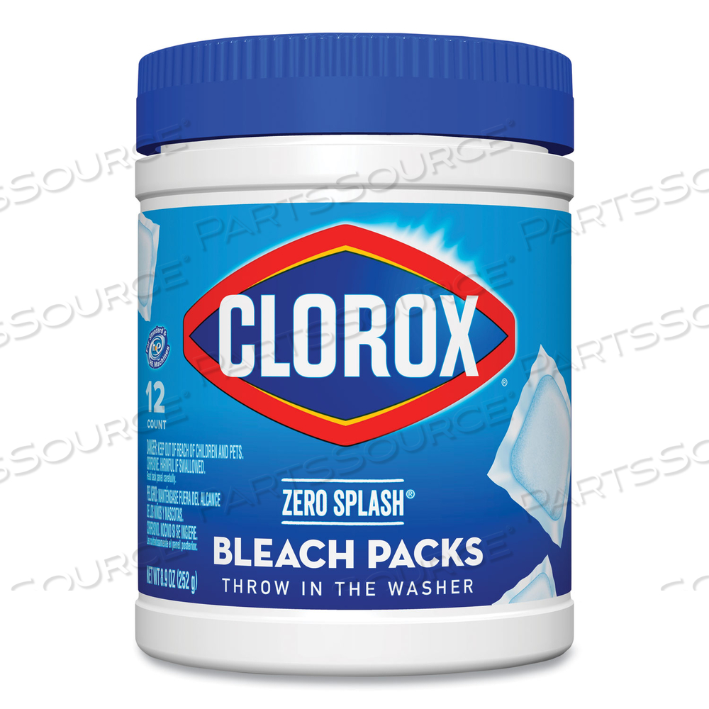 CONTROL BLEACH PACKS, REGULAR, 12 TABS/PACK/CARTON by Clorox CONTROL BLEACH PACKS, REGULAR, 12 TABS/PACK/CARTON by Clorox
