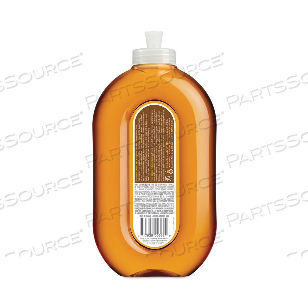 SQUIRT + MOP WOOD FLOOR CLEANER, ALMOND SCENT, 25 OZ SQUIRT BOTTLE by Method