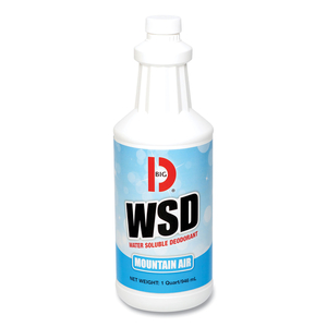 WATER-SOLUBLE DEODORANT, MOUNTAIN AIR, 32 OZ BOTTLE, 12/CARTON by Big D