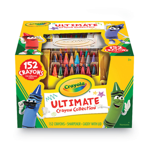ULTIMATE CRAYON CASE, SHARPENER CADDY, 152 COLORS by Crayola
