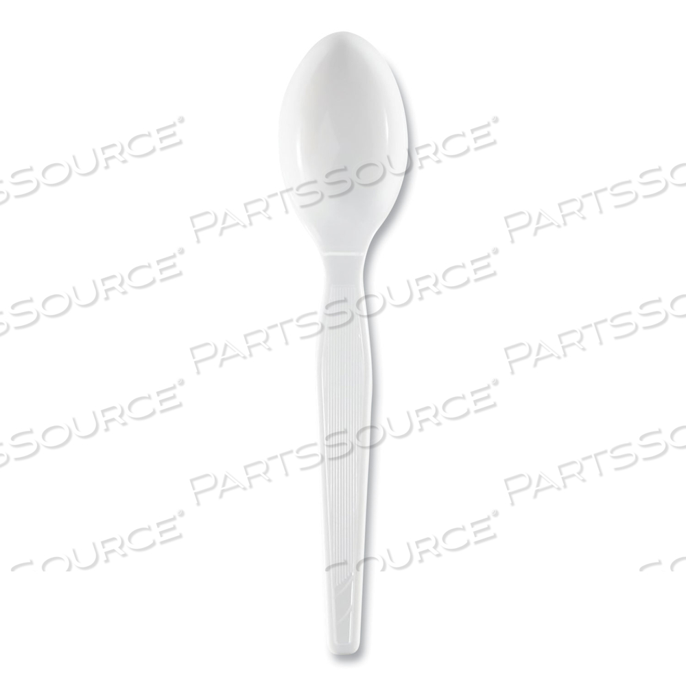 PLASTIC CUTLERY, HEAVYWEIGHT TEASPOONS, WHITE by Dixie
