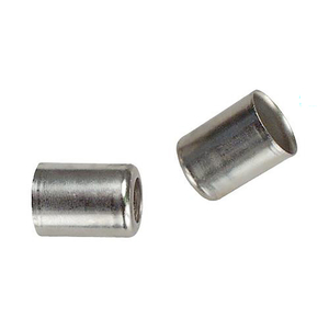 BRASS PLATED HOSE FERRULE, 1/4 IN by Precision Medical, Inc.
