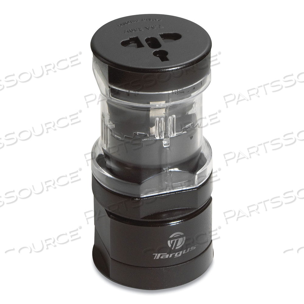 WORLD TRAVELER AC POWER ADAPTER, 110 TO 250V AC, BLACK by Targus WORLD TRAVELER AC POWER ADAPTER, 110 TO 250V AC, BLACK by Targus