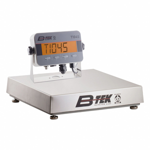 BENCH SCALE 6 FT L CORD 4 H 18 W by B-Tek BENCH SCALE 6 FT L CORD 4 H 18 W by B-Tek