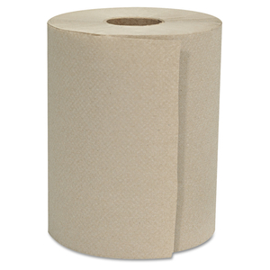 HARDWOUND ROLL TOWELS, 1-PLY, 8" X 600 FT, NATURAL/CARTON by Genpak HARDWOUND ROLL TOWELS, 1-PLY, 8" X 600 FT, NATURAL/CARTON by Genpak