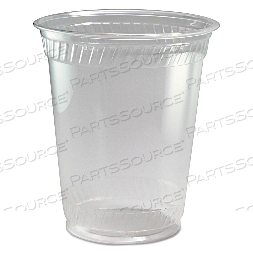 KAL-CLEAR PET COLD DRINK CUPS, 12 OZ TO 14 OZ, CLEAR, SQUAT, 50/SLEEVE by Fabrikal