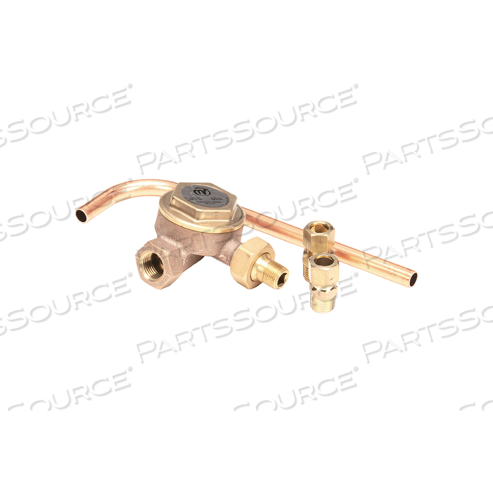 3.5 H X 3.65 W X 10.9IN L STEAM TRAP KIT WITH CONTINUOUS BLEED by Market Forge 3.5 H X 3.65 W X 10.9IN L STEAM TRAP KIT WITH CONTINUOUS BLEED by Market Forge