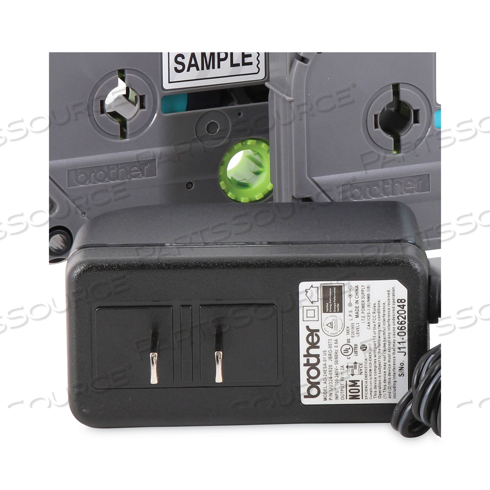 AC ADAPTER FOR BROTHER P-TOUCH LABEL MAKERS by Brother AC ADAPTER FOR BROTHER P-TOUCH LABEL MAKERS by Brother