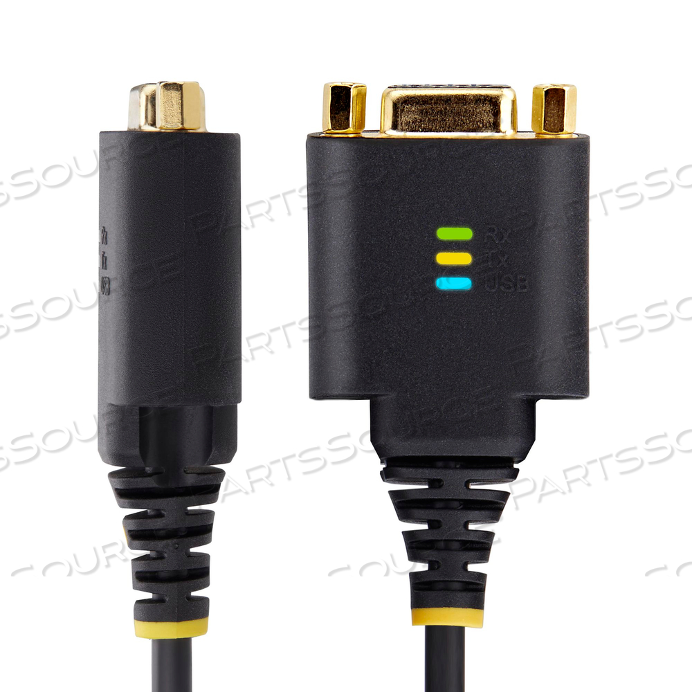 1.3 W X 0.6IN H USB TO NULL MODEM SERIAL ADAPTER CABLE by StarTech.com Ltd. 1.3 W X 0.6IN H USB TO NULL MODEM SERIAL ADAPTER CABLE by StarTech.com Ltd.
