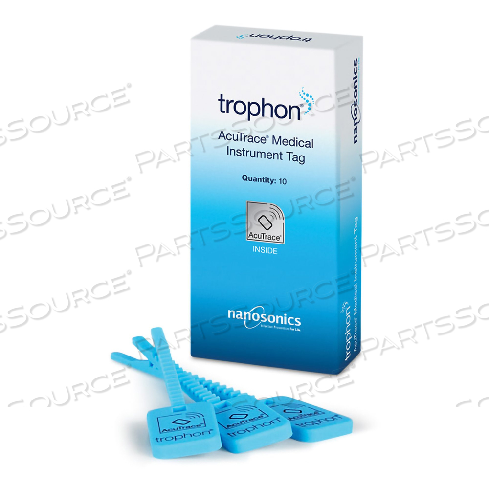 TAG, MEDICAL INSTRUMENT, TROPHON ACUTRACE, BLUE, PLASTIC by Nanosonics