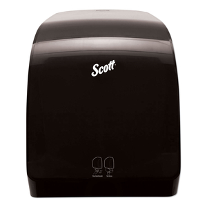 PRO ELECTRONIC HARD ROLL TOWEL DISPENSER, 12.66 X 9.18 X 16.44, SMOKE by Scott PRO ELECTRONIC HARD ROLL TOWEL DISPENSER, 12.66 X 9.18 X 16.44, SMOKE by Scott
