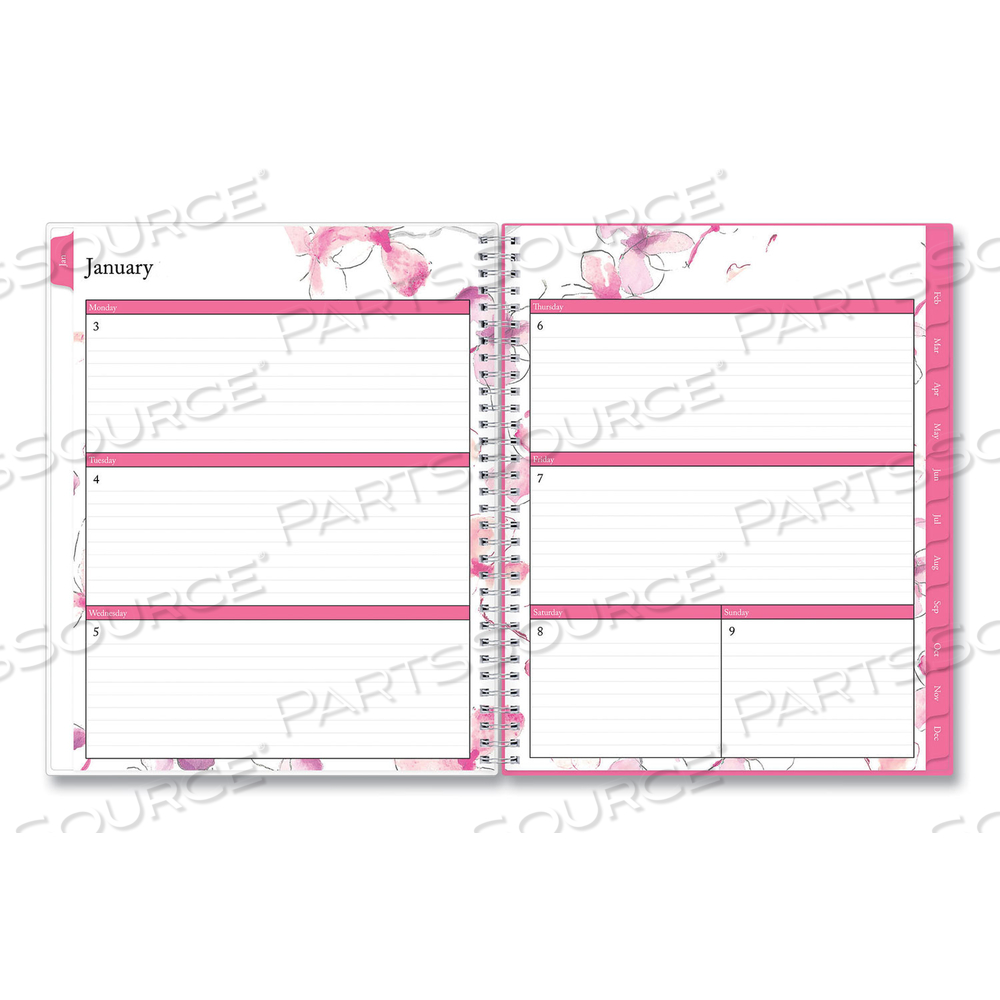 BREAST CANCER AWARENESS CREATE-YOUR-OWN COVER WEEKLY/MONTHLY PLANNER, ORCHID ARTWORK, 11 X 8.5, 12-MONTH (JAN-DEC): 2023 by Blue Sky
